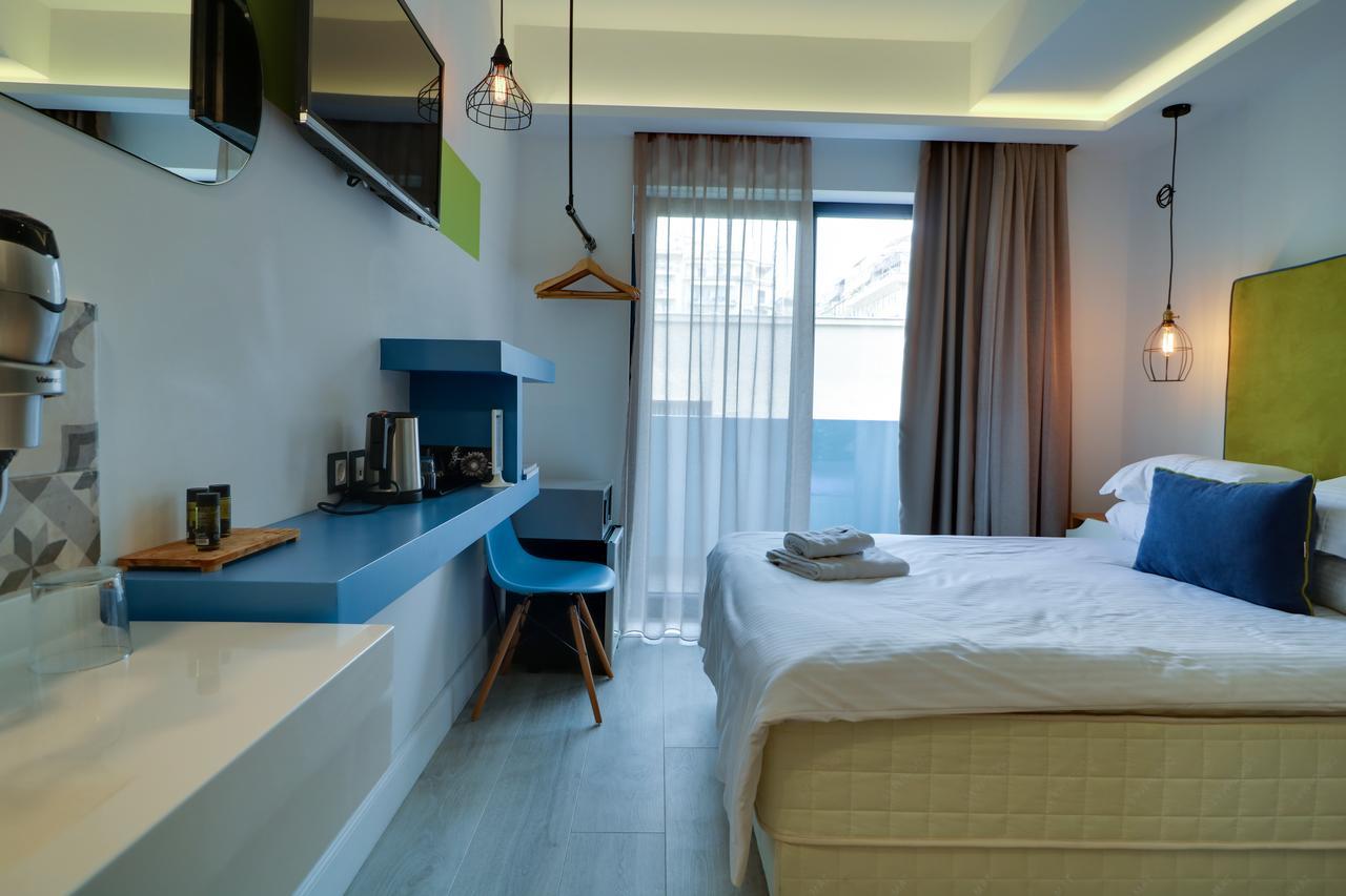 Blue Bottle Boutique Hotel Tesalonika Bagian luar foto