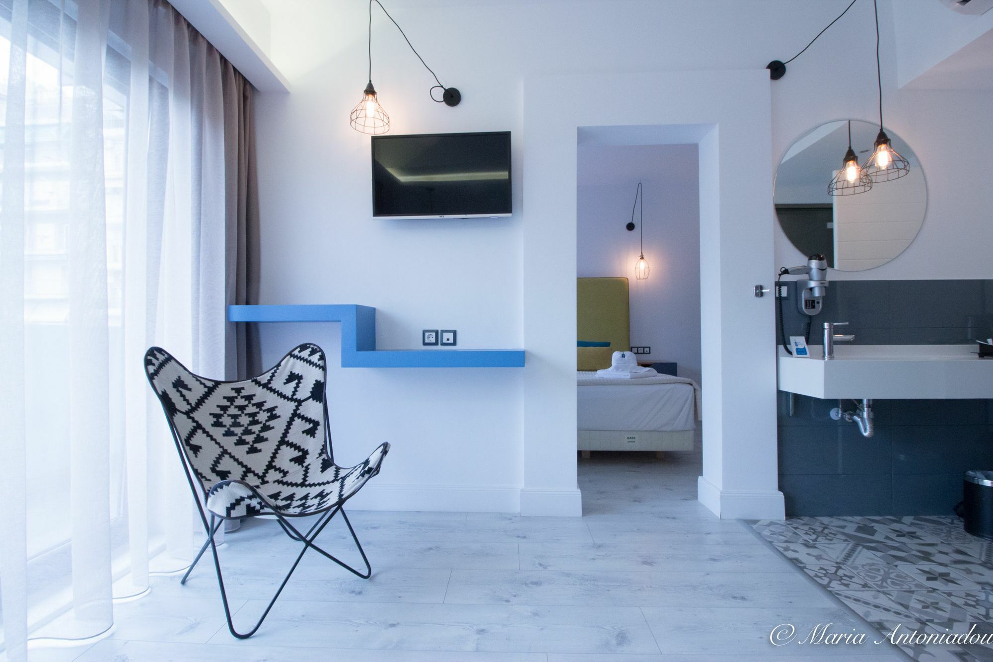 Blue Bottle Boutique Hotel Tesalonika Bagian luar foto