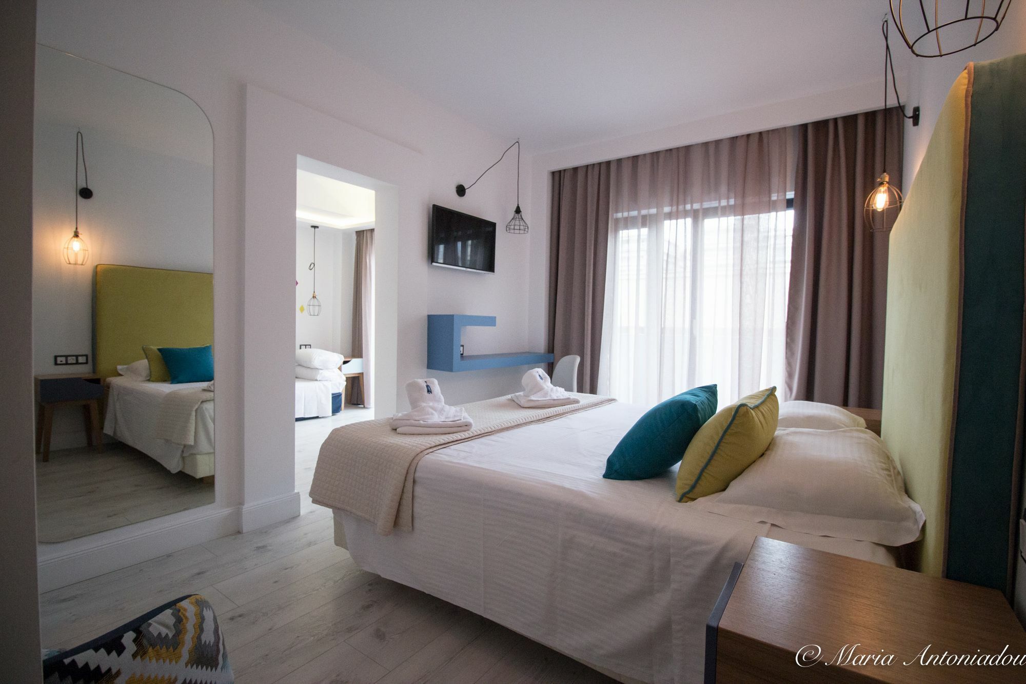 Blue Bottle Boutique Hotel Tesalonika Bagian luar foto